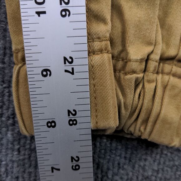 Aeropostale Mens Jogger Pants Brown Large Drawstring Waistband Tapered Cotton - Picture 12 of 12